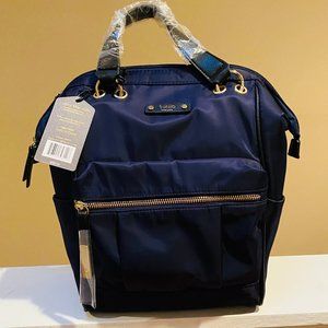 NWT Tutilo Pivot Collection Navy Backpack Handbag